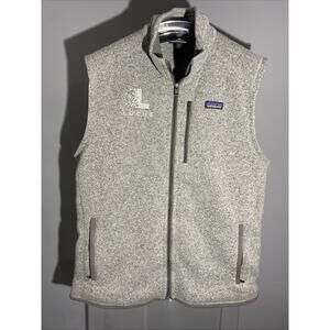 Patagonia Men's Better Sweater Fleece Vest Size XL Full Zip Locus logo